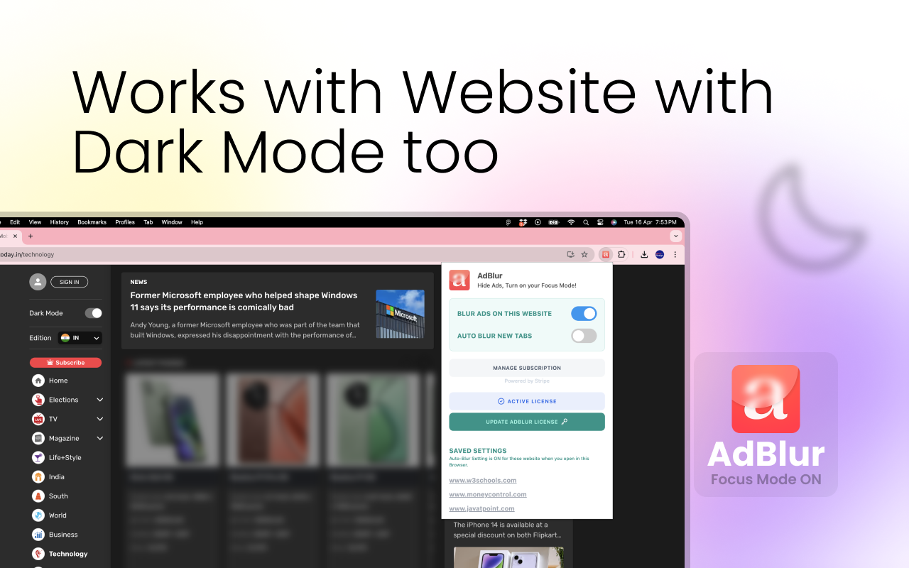 Adblue - Защитите свою конфиденциальность на публике и во время записей экрана медиа 3