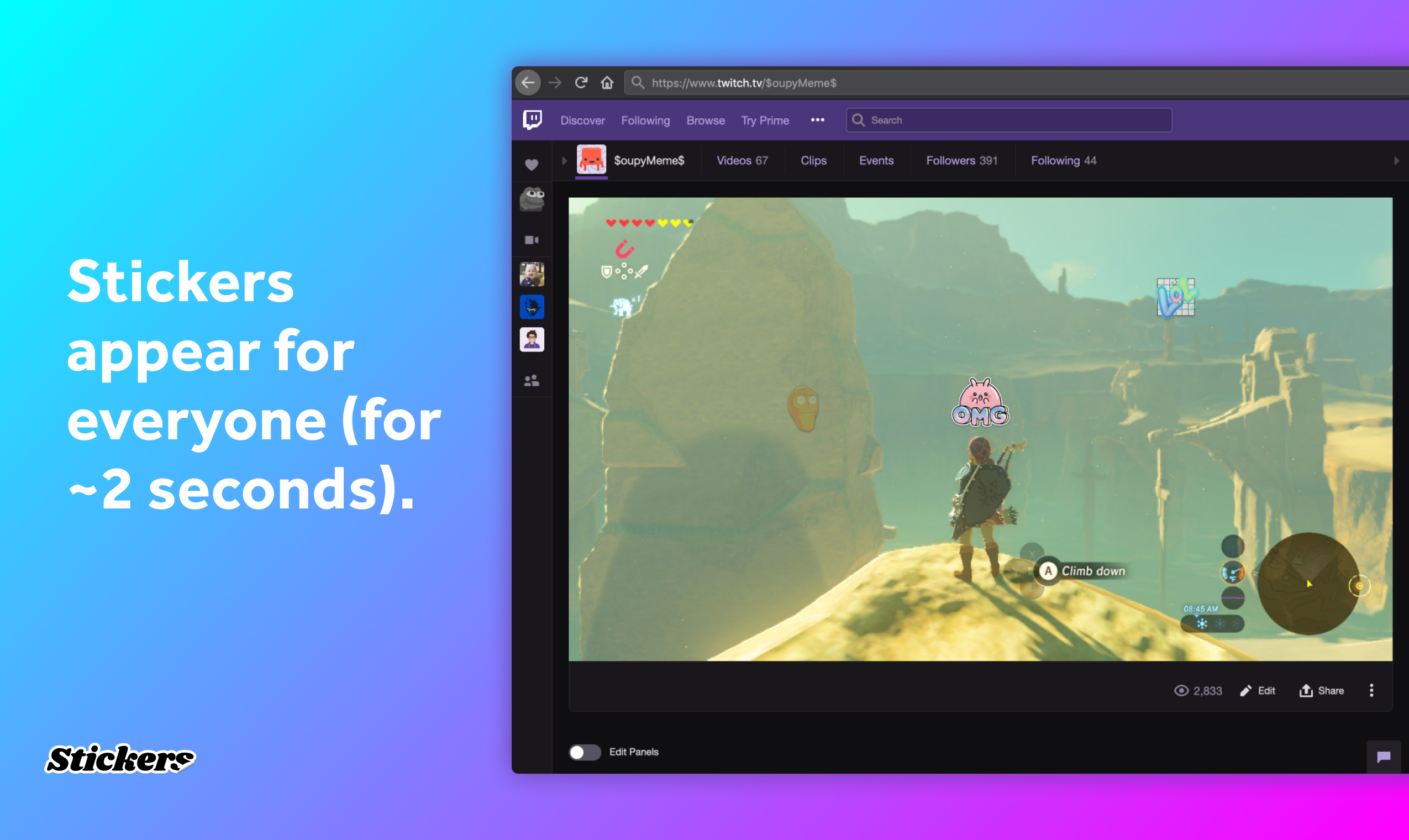 Stickers for Twitch gallery image