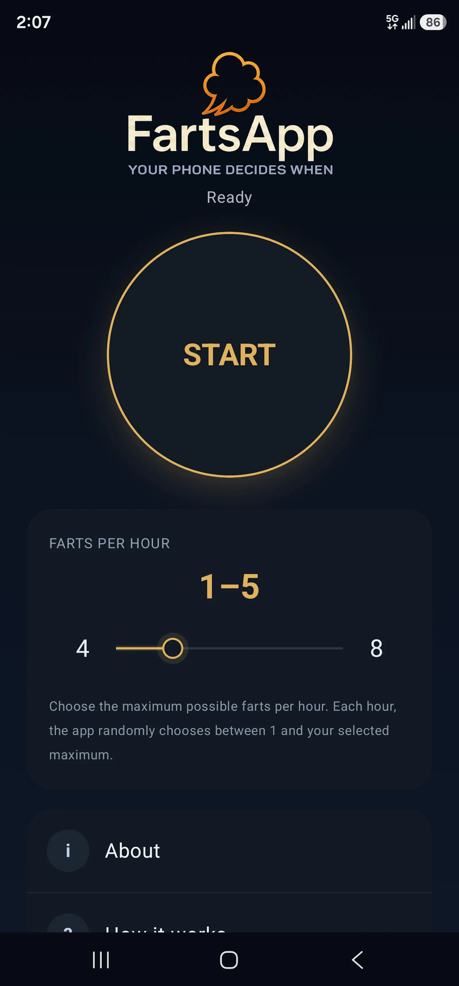 FartsApp screenshot 1
