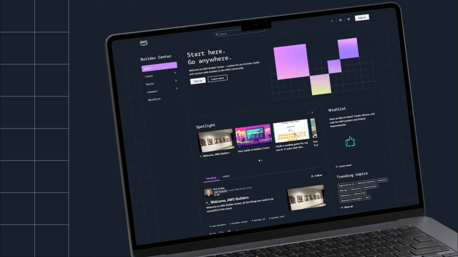 AWS Builder Center media 1
