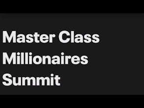 Master Class Millionaires Summit gallery image
