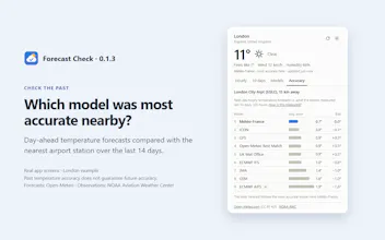 Forecast Check gallery image