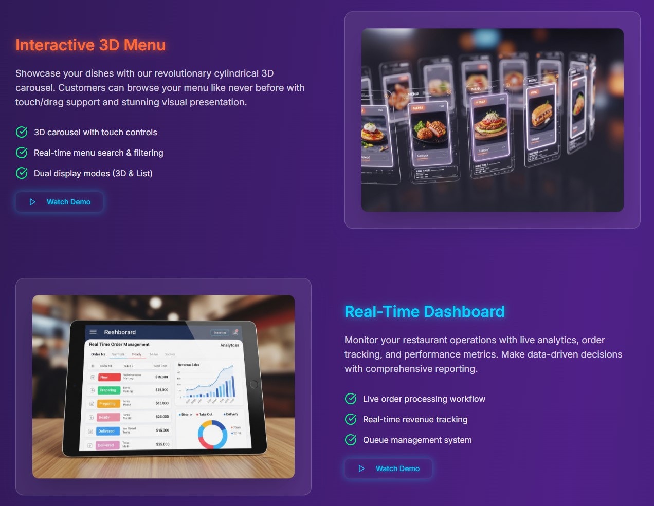 Media Foodqueue - Sistem Smart F & B Sistem dan Pesanan 2