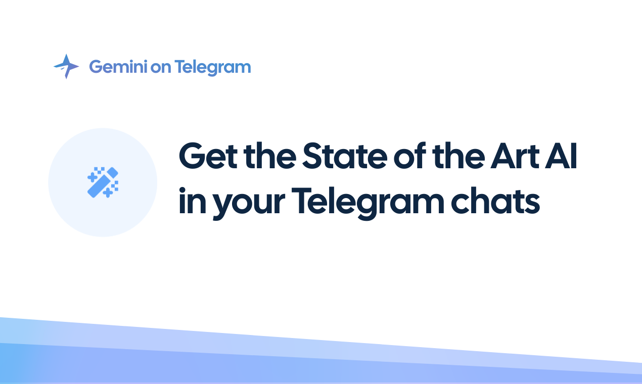 Gemini auf Telegramm - Verwenden Sie die Kraft der Gemini AI in allen Telegrammgesprächen Medien 4