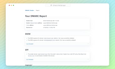 DMARC Checker gallery image