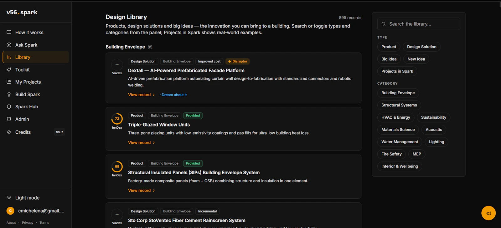 v56.spark screenshot 2