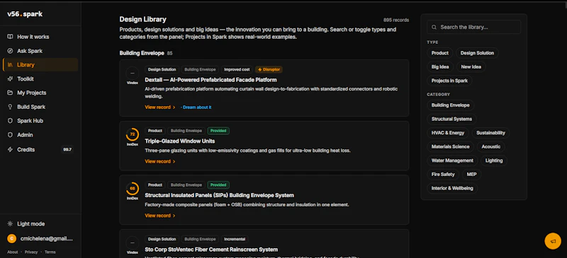 v56.spark screenshot 2