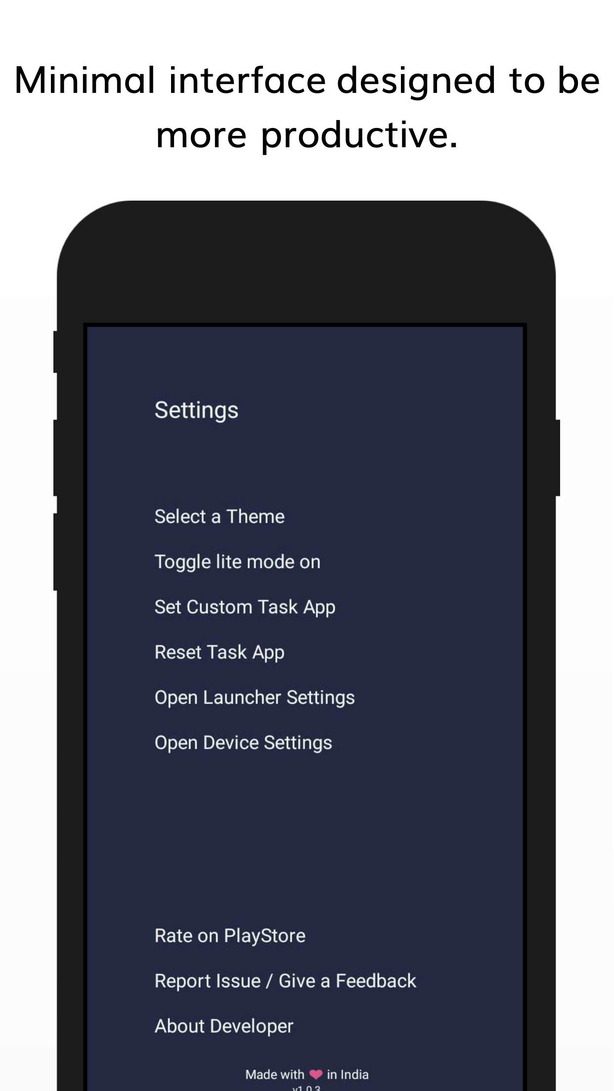 Litely - Light Phone Launcher gallery image