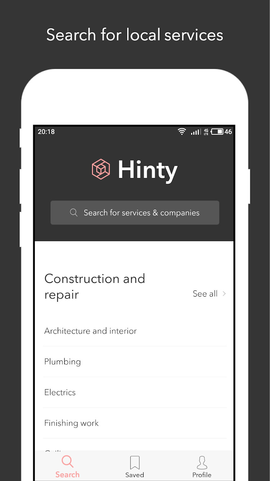 Hinty - business cards gallery image