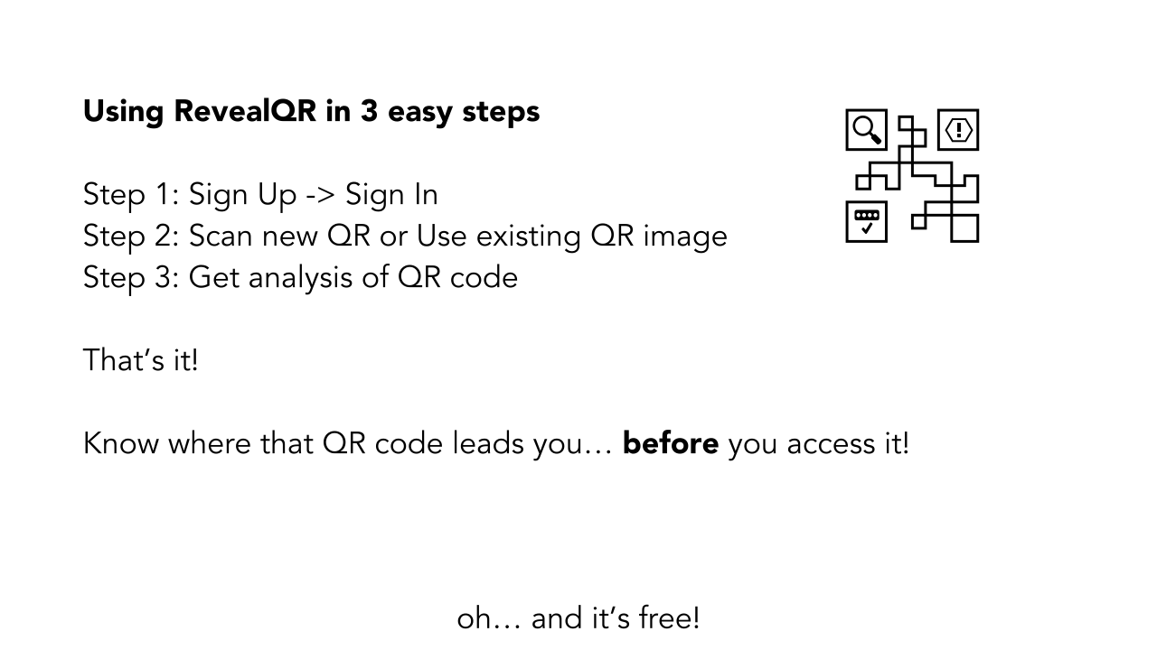 RevealQR gallery image