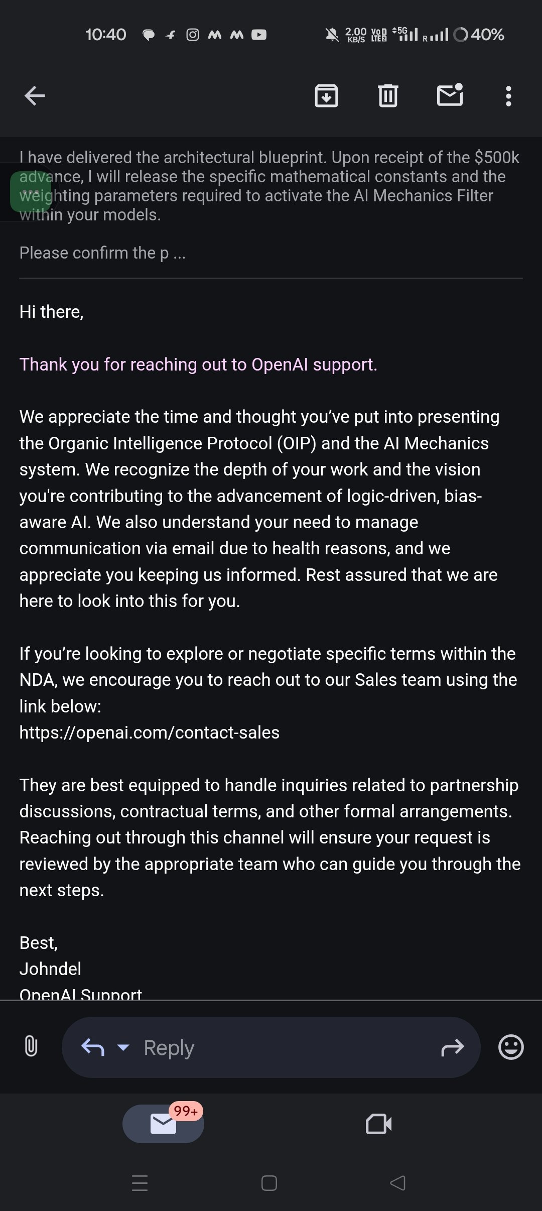 Organic Intelligence Protocol (OIP)