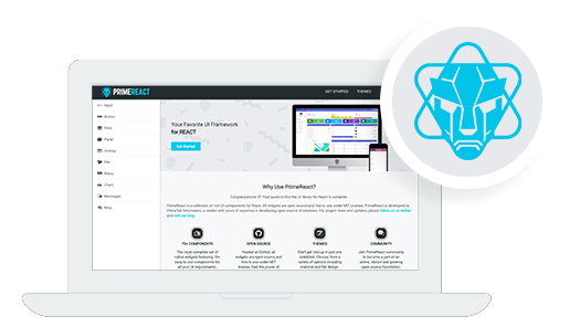 PrimeReact gallery image