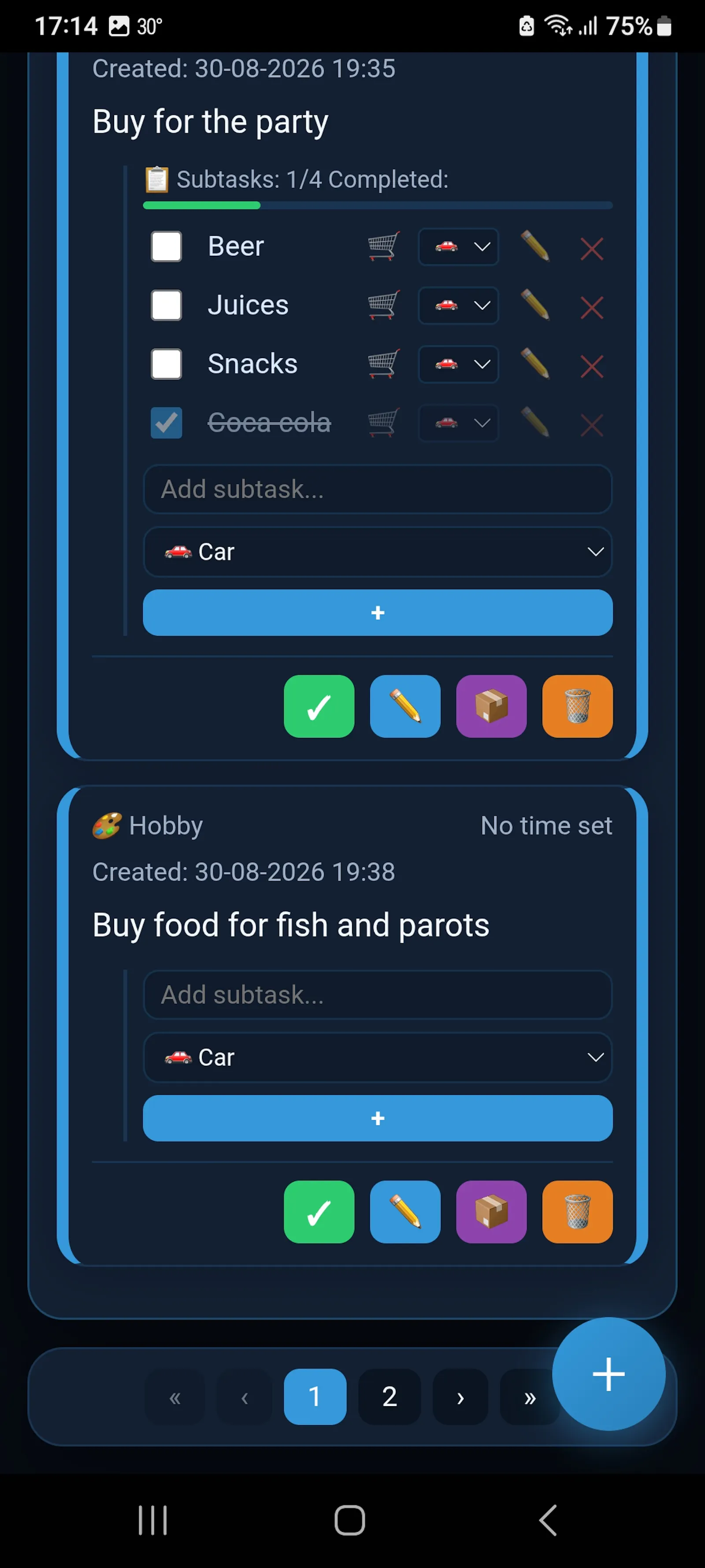 MyPlanner screenshot 3