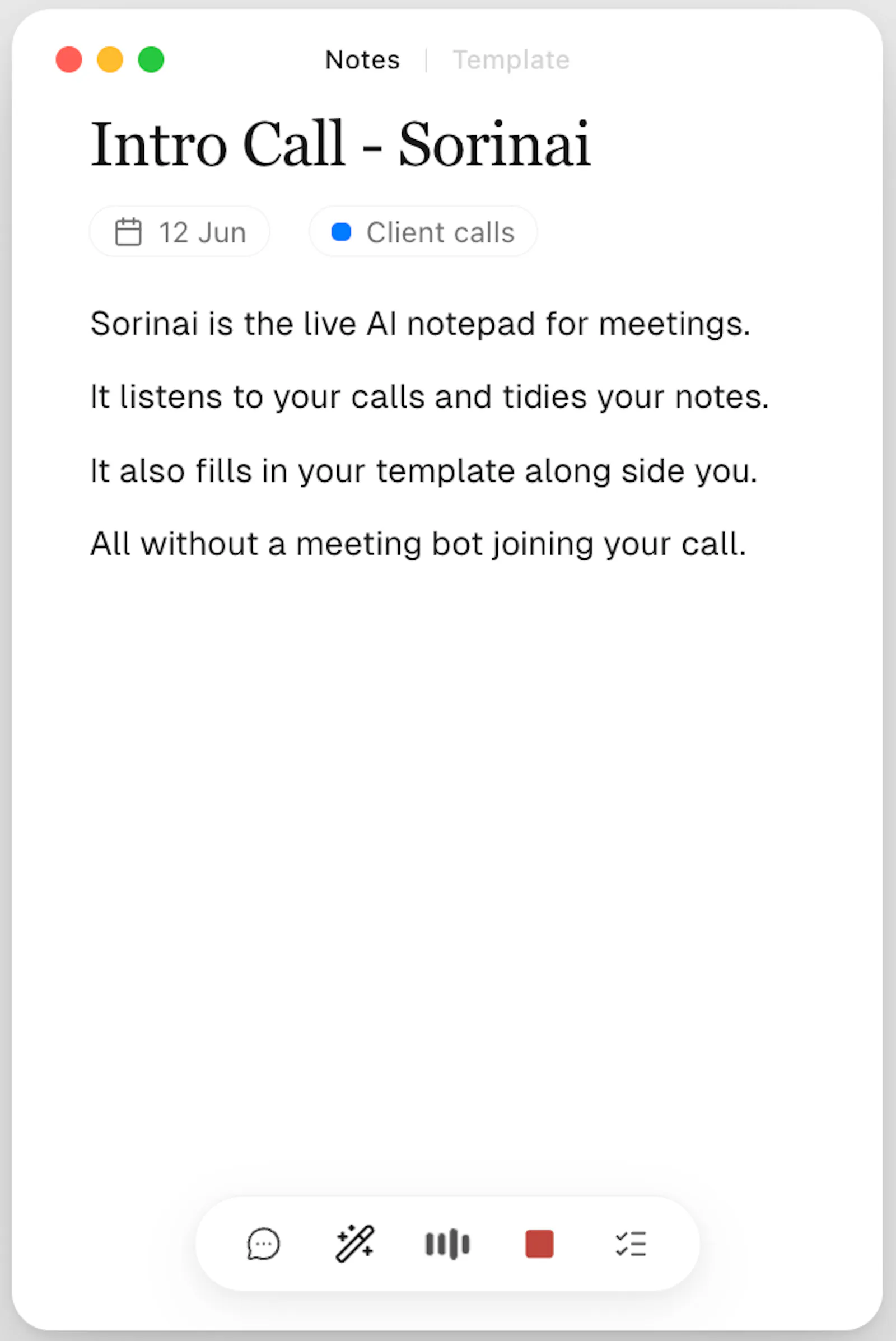 Sorinai screenshot 2