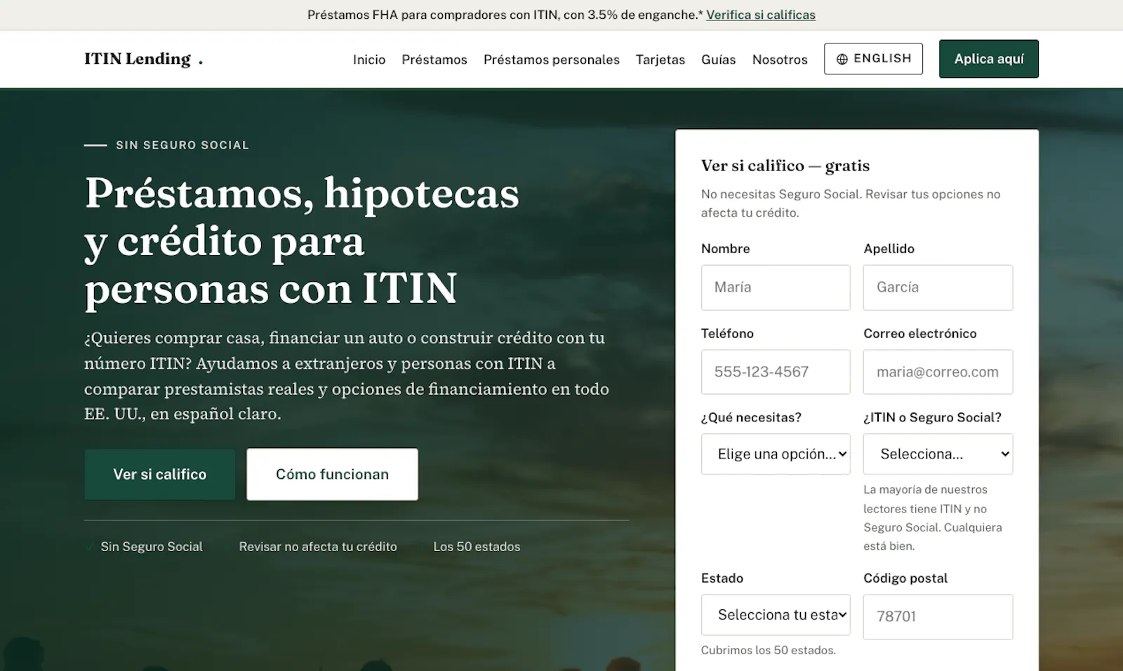 ITIN Lending screenshot 2