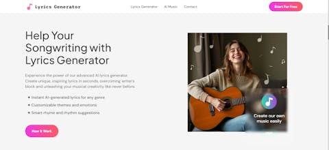 AI Lyrics Generator gallery image