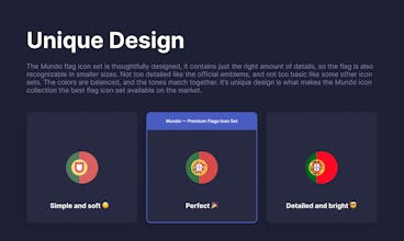 Mundo — Premium Flags Icon Set gallery image