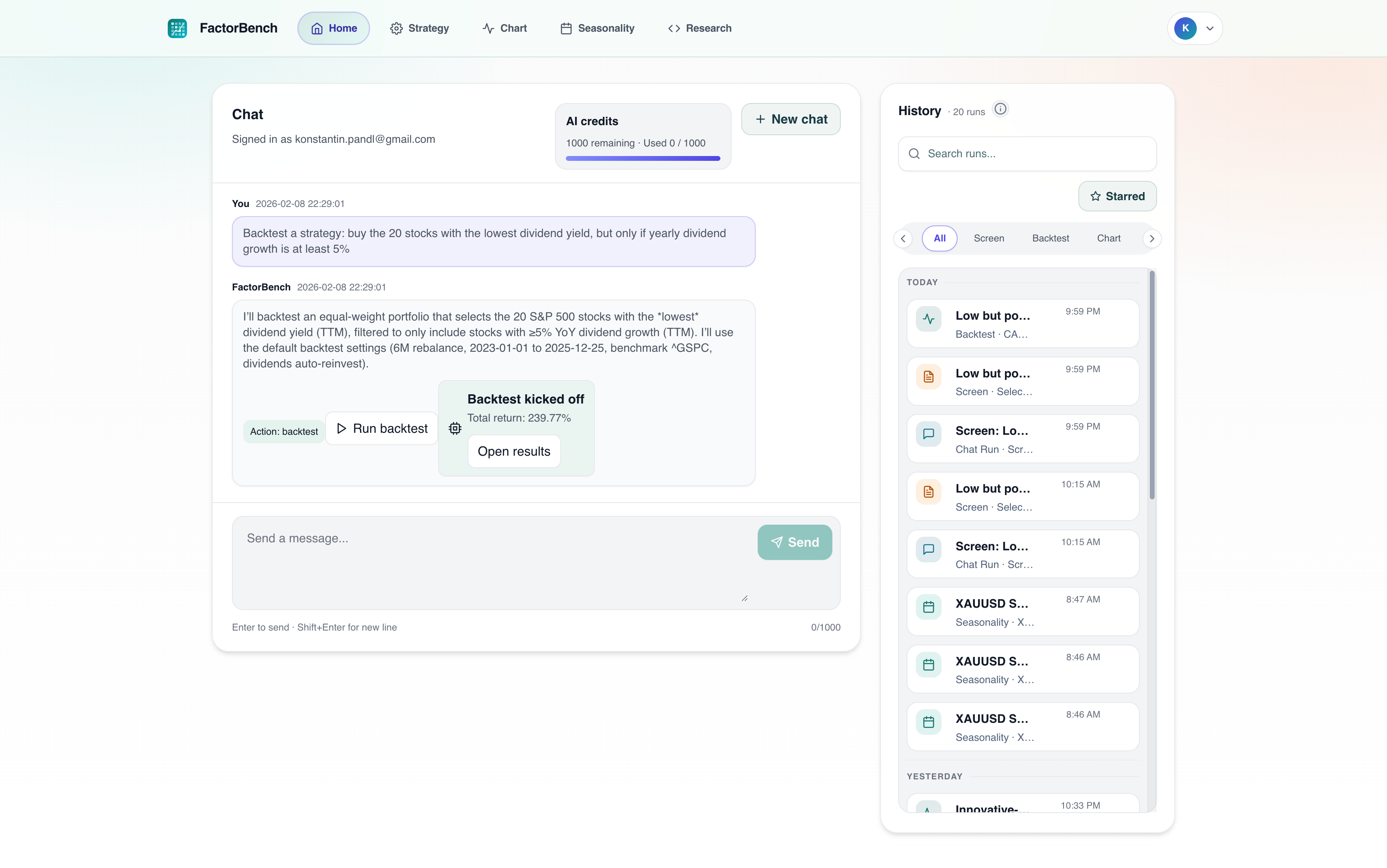 FactorBench gallery image