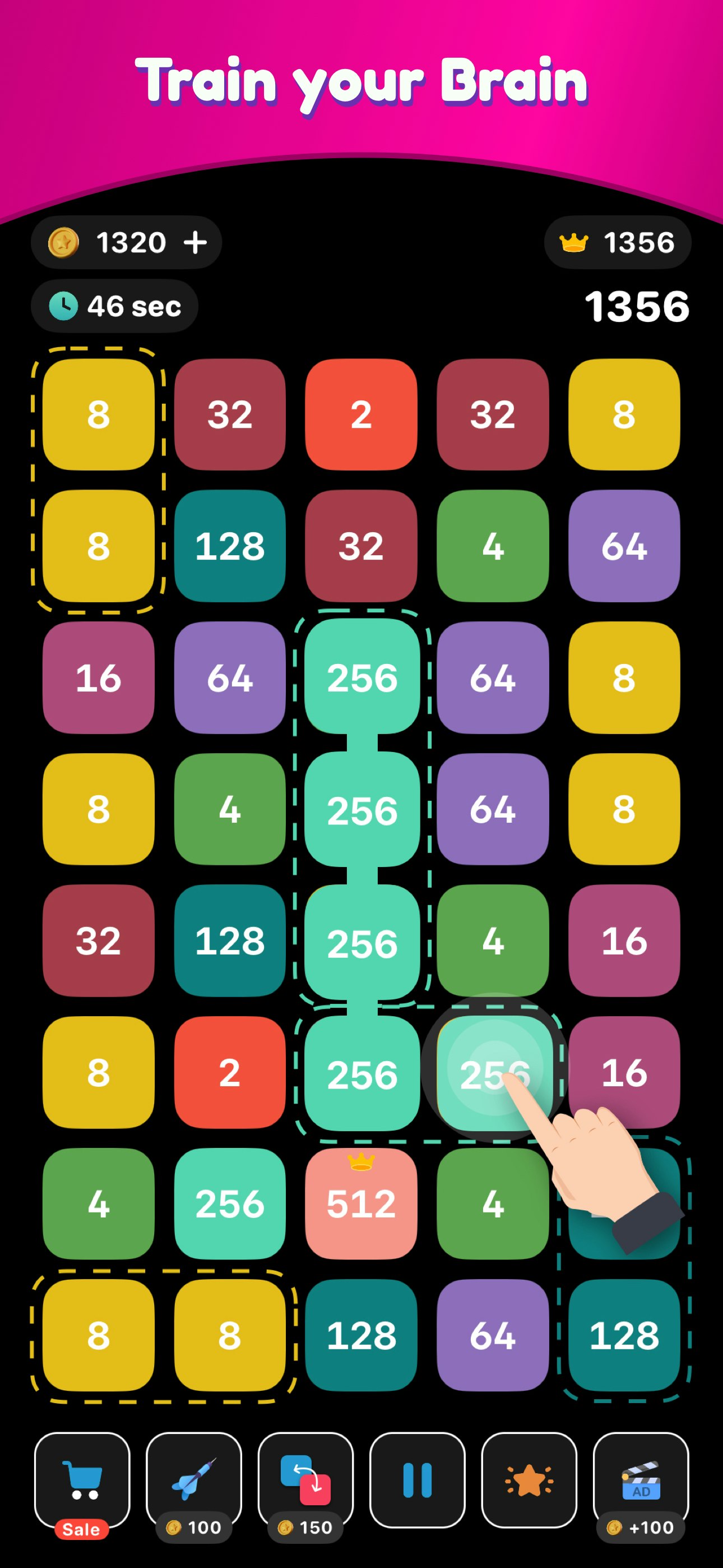 Blockpuzzle-2248-Zahlenübereinstimmung - Übereinstimmungsnummern zusammenführen: 2048 Medien 1