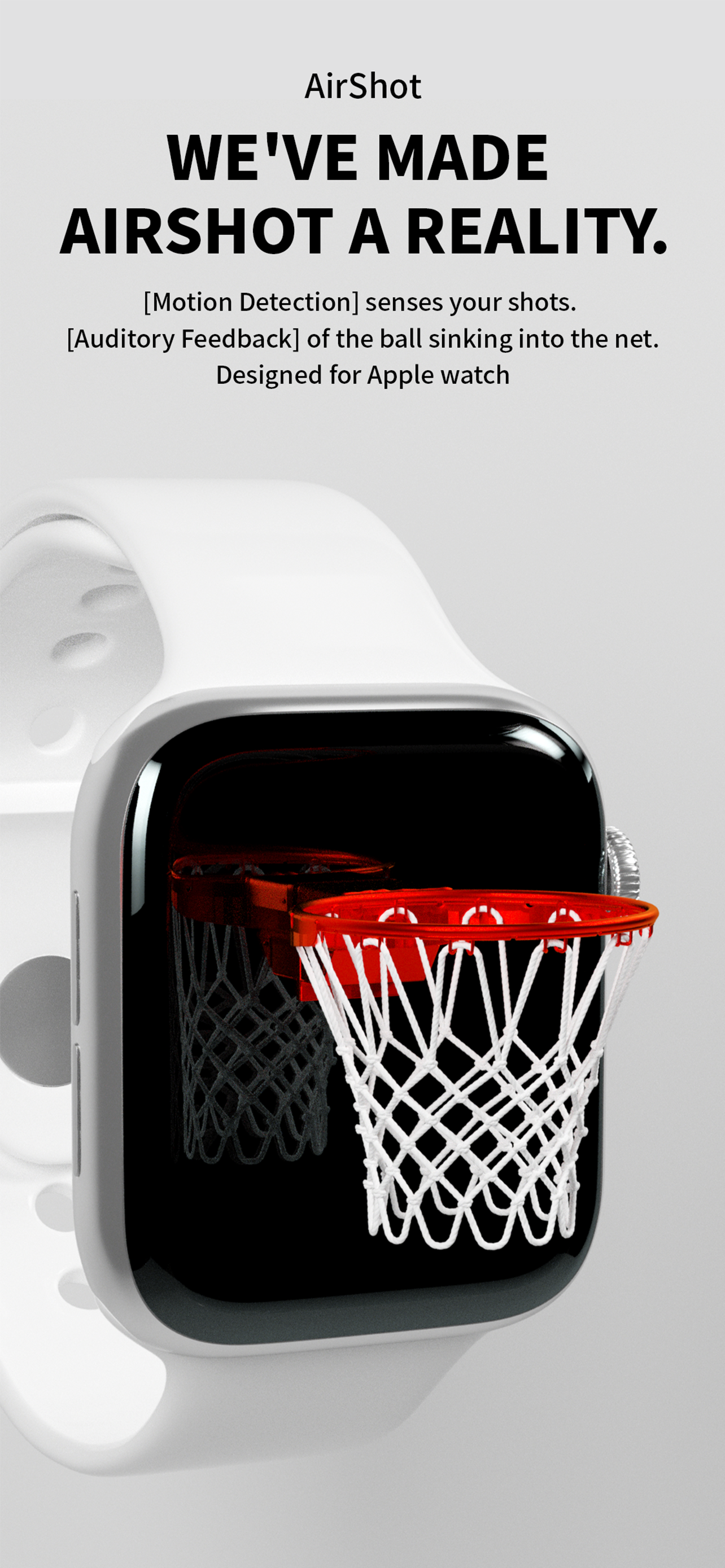 เครื่องยิงอากาศ - แอปพลิเคชันการตรวจจับการเคลื่อนไหวที่ใช้ Apple Watch media 1