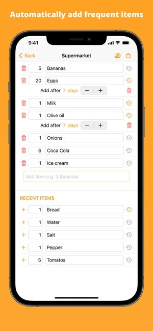 Smart Shopping List App gallery image
