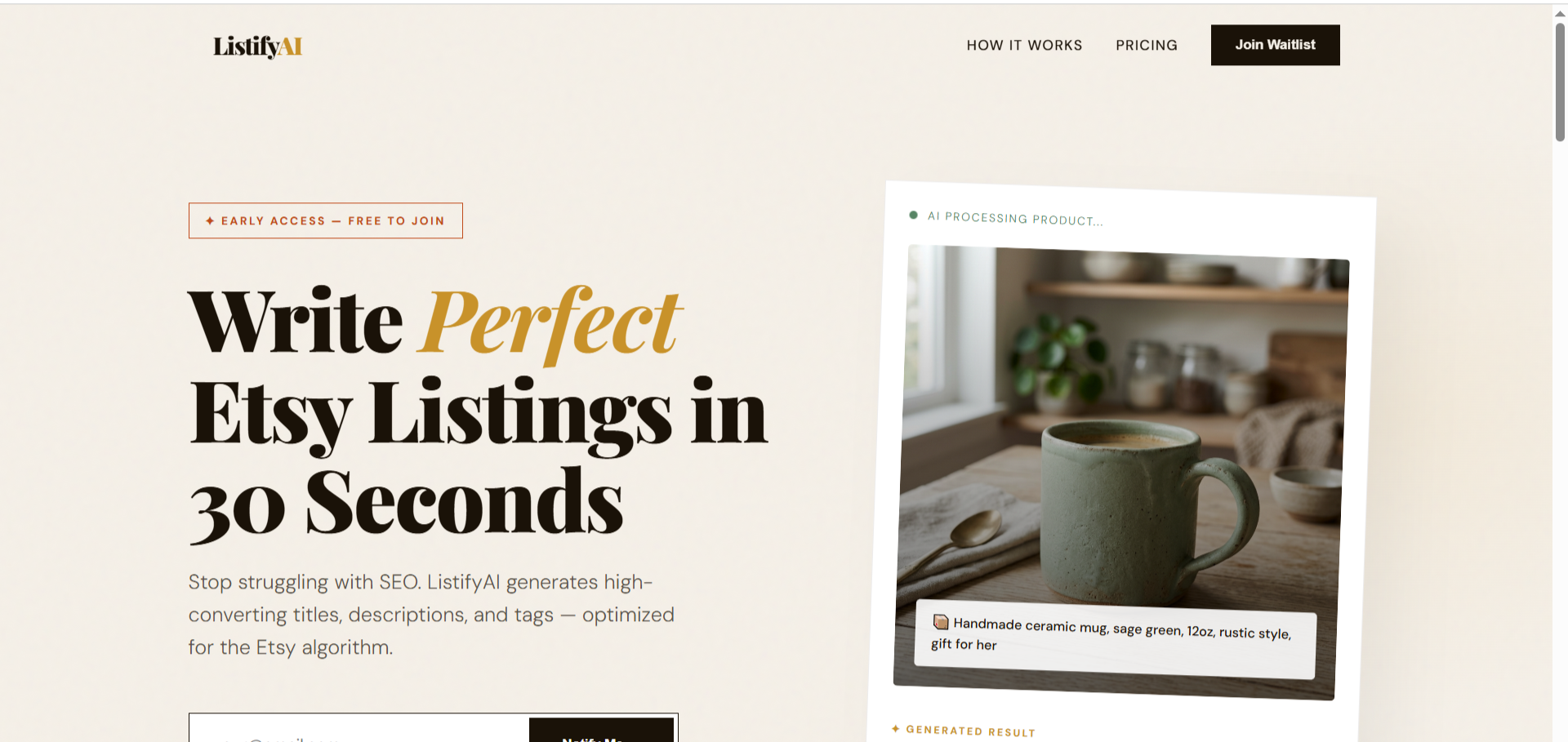 listifyAI gallery image