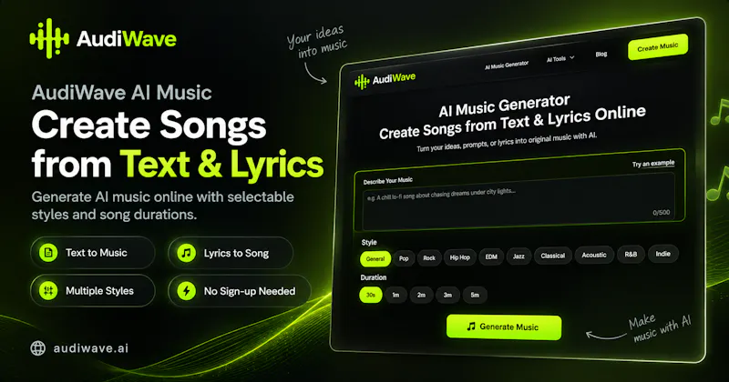 AudiWave AI Music Generator screenshot 2