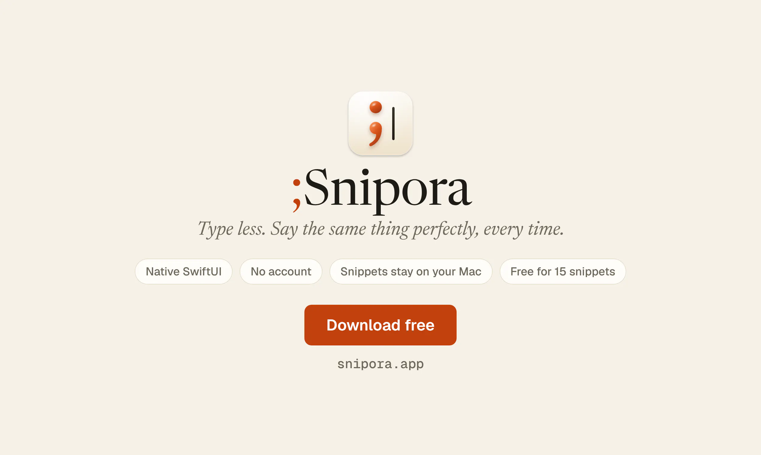 Snipora gallery image