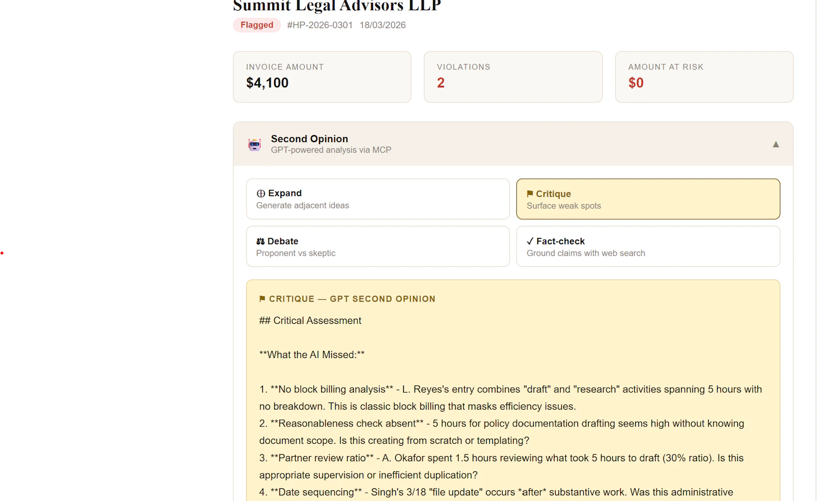 LegalOps360 screenshot 5