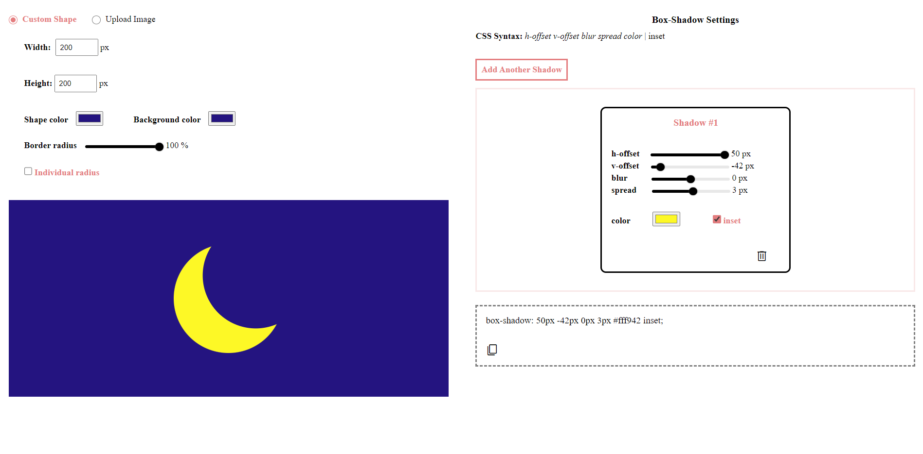 Advanced Box Shadow CSS Generator gallery image