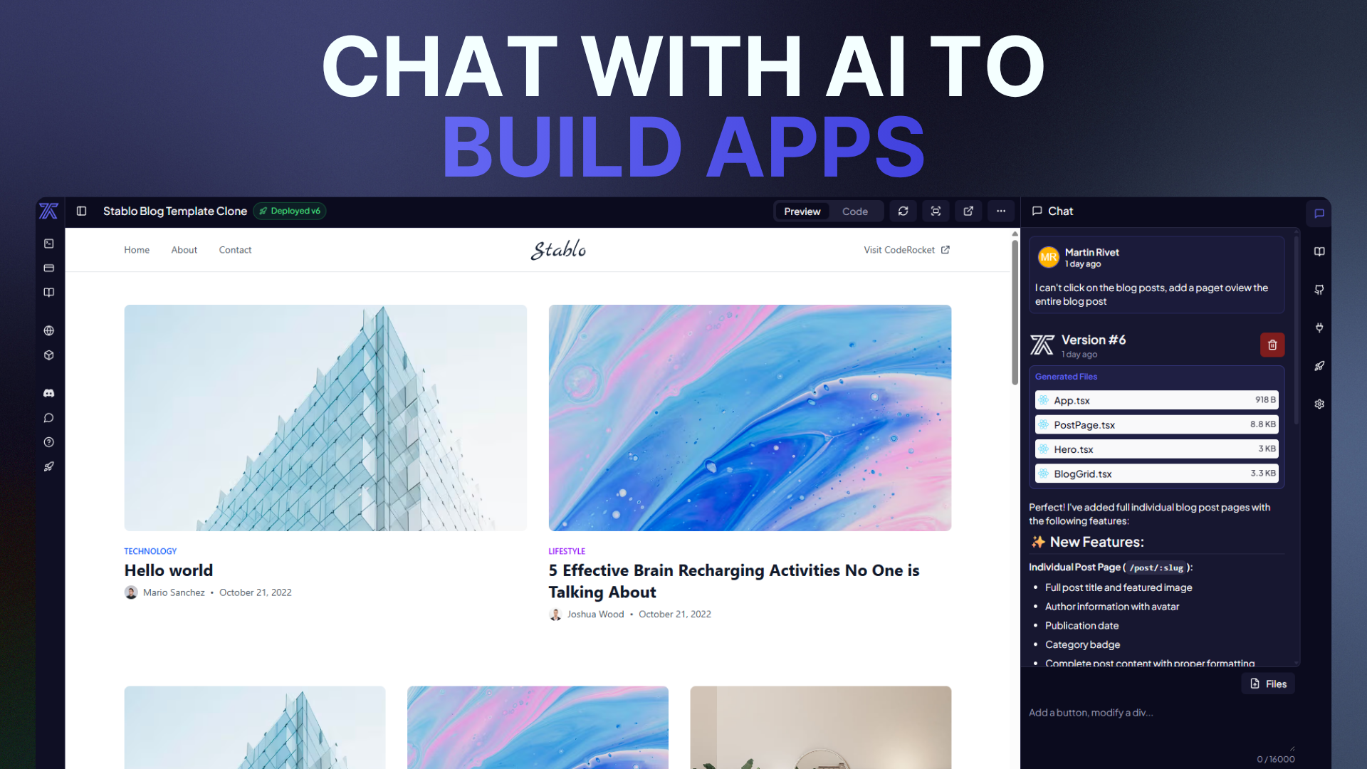 CodeRocket - Screenshot 2 preview