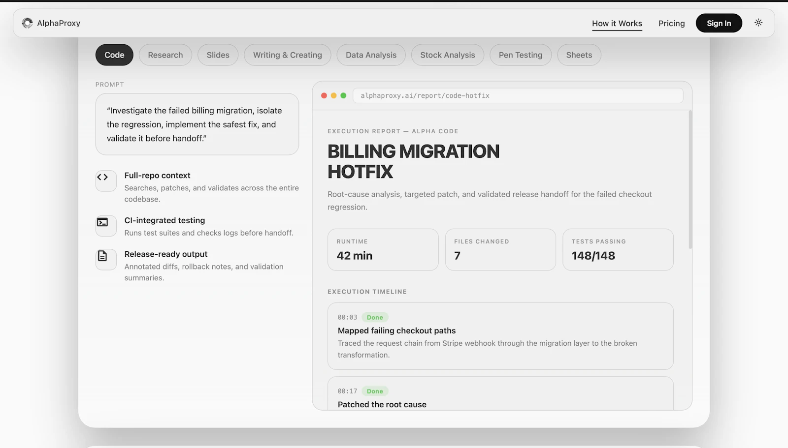AlphaProxy.AI screenshot 2
