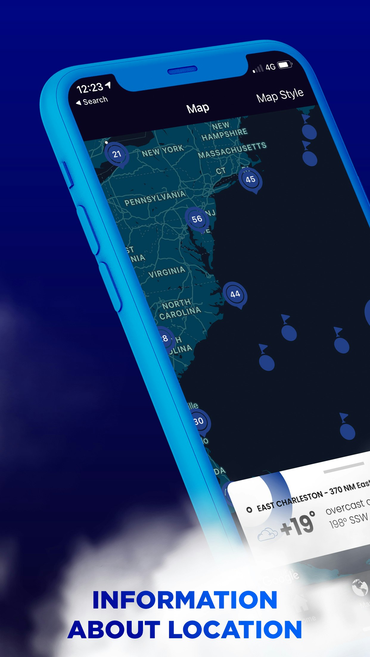 NOAA Marine Weer - Uw vertrouwde bron voor nauwkeurige weersomstandigheden voor mariene media 3