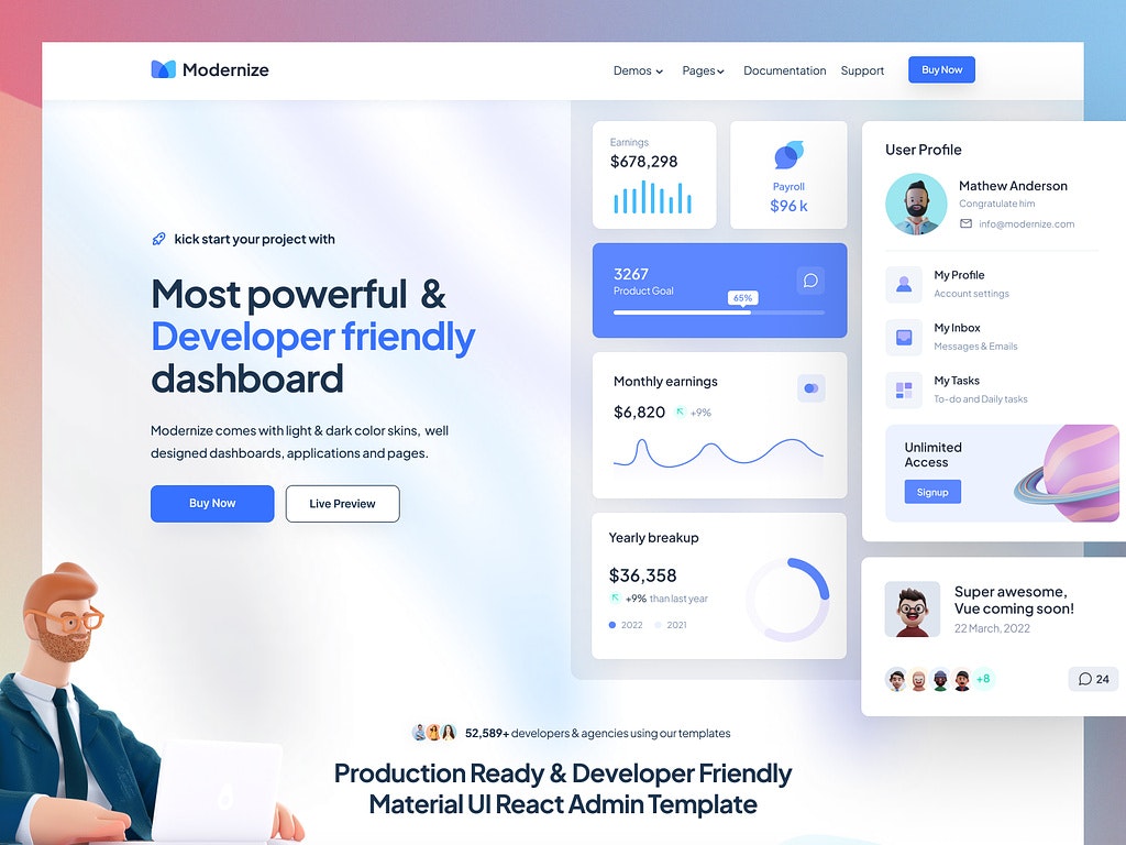 AdminMart for Developers & Designers media 4