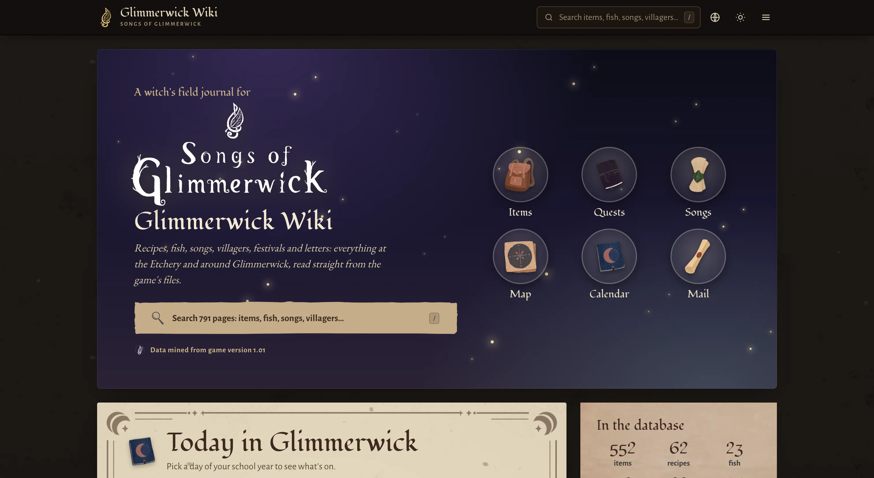 Songs of Glimmerwick Wiki gallery image