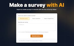 AI Survey Maker media 1