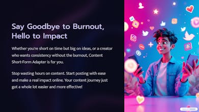 Content Short-Form Adapter AI Extension gallery image