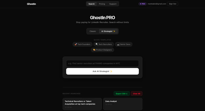 GhostIn screenshot 2