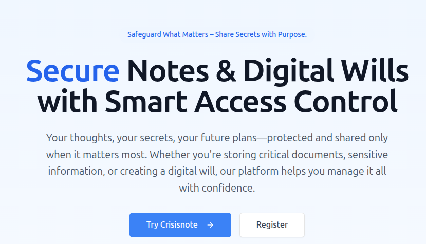 Share critical notes... logo
