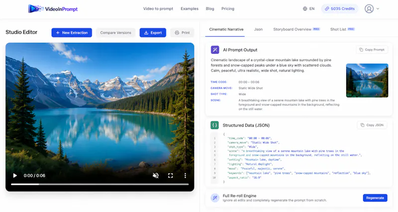 VideoInPrompt screenshot 2