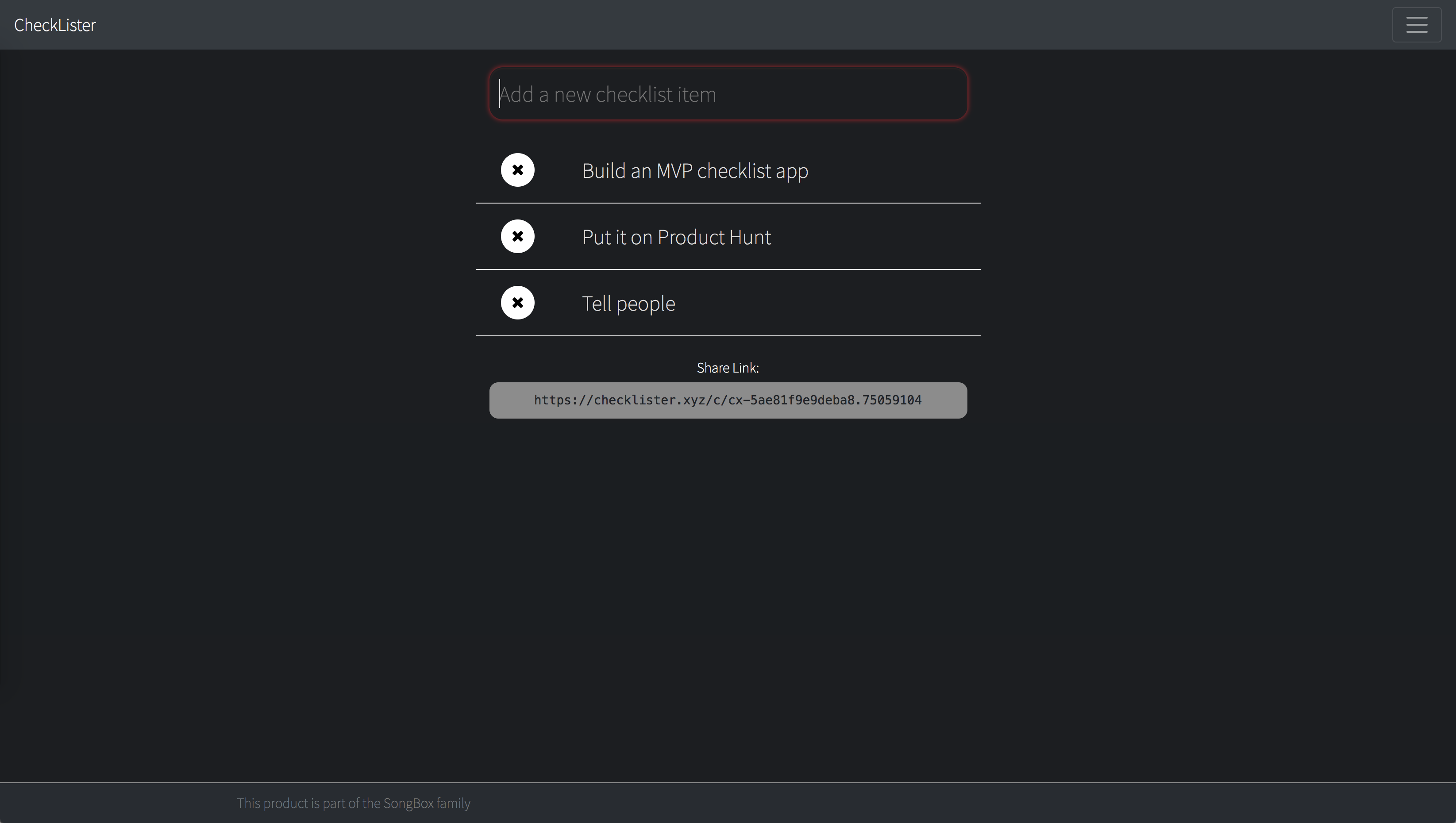 CheckLister gallery image