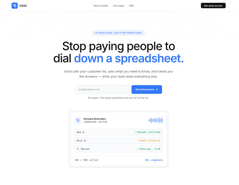 Vloid screenshot 1