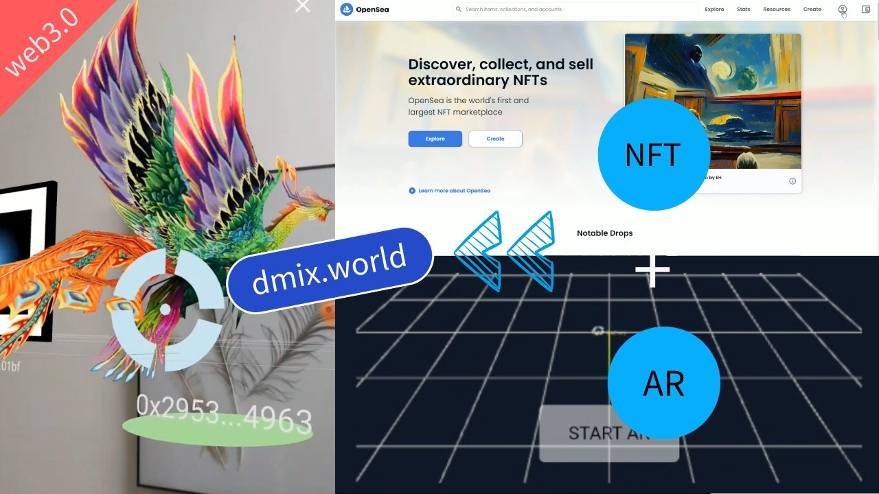 Dmix.World - Web3, NFT, AR media 2
