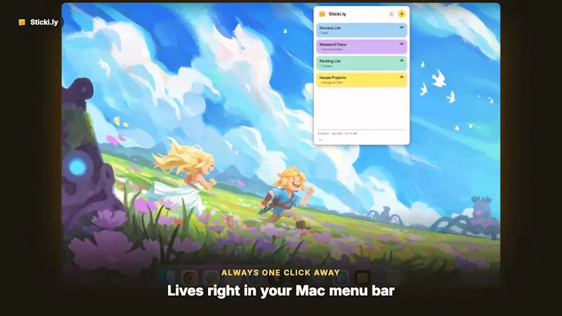Sticki.ly screenshot 1 (video preview)