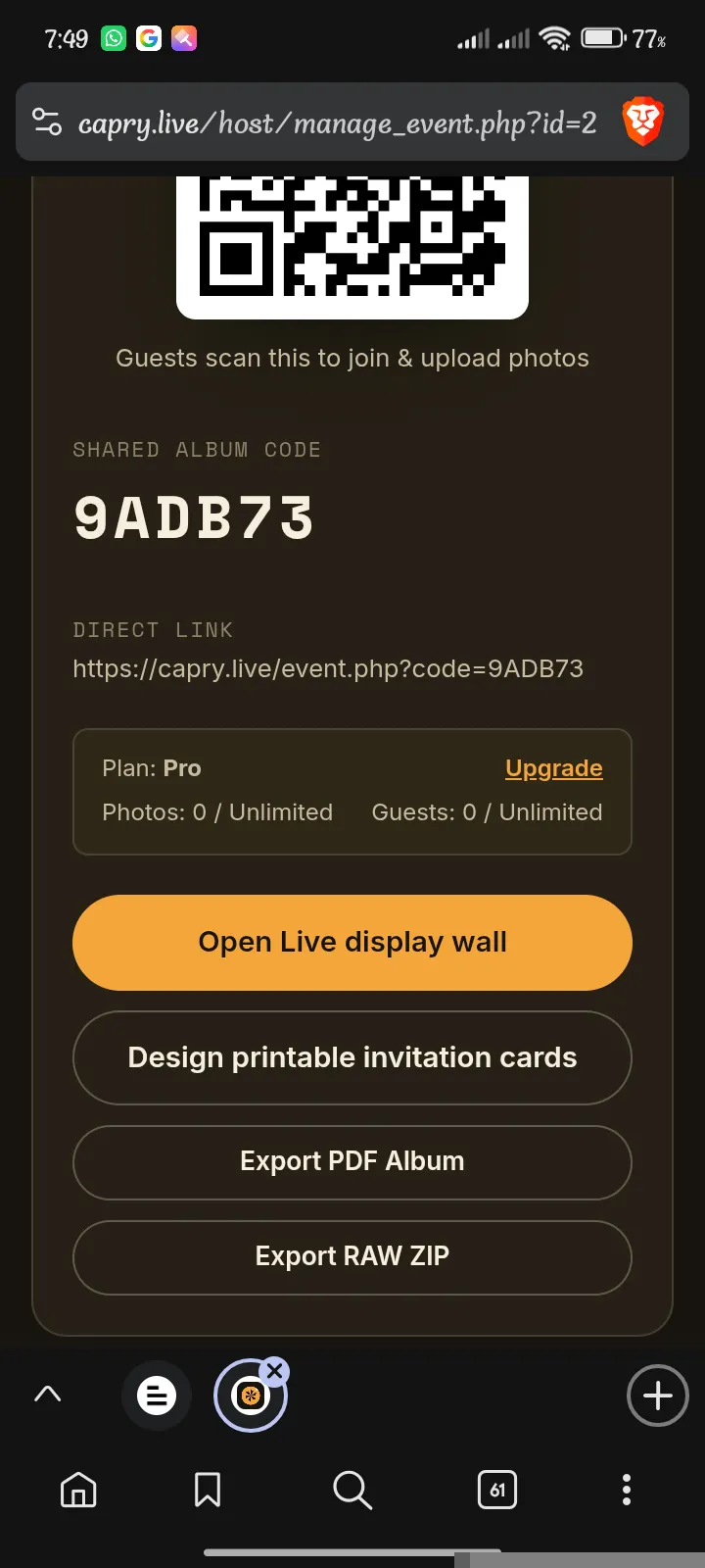 capry.live gallery image
