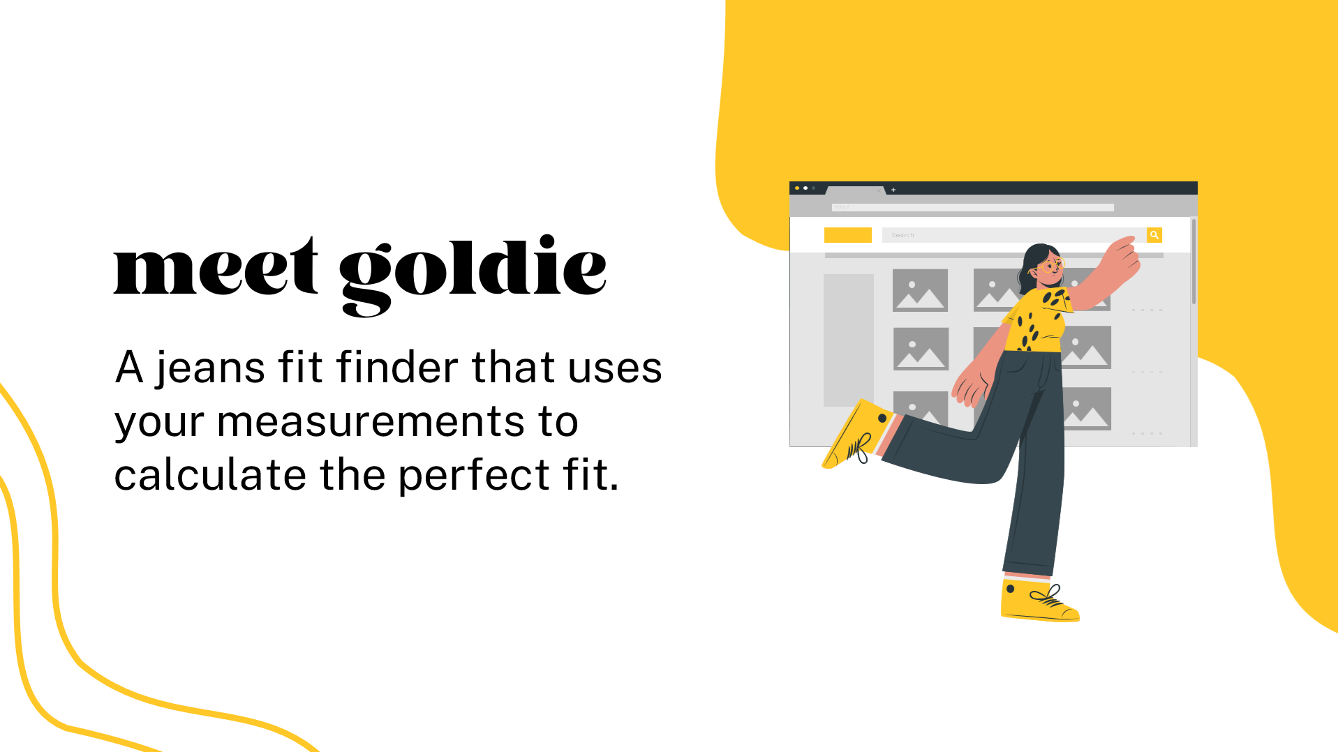 startuptile Goldie-Find jeans that fit just right