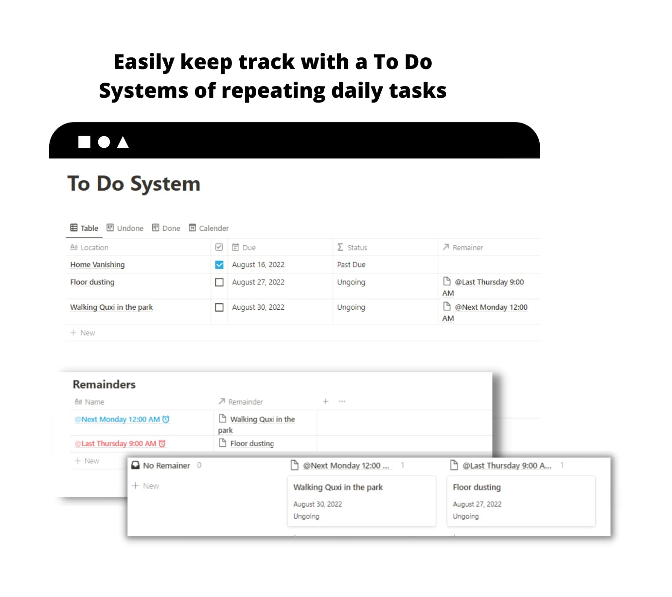 To Do System media 1