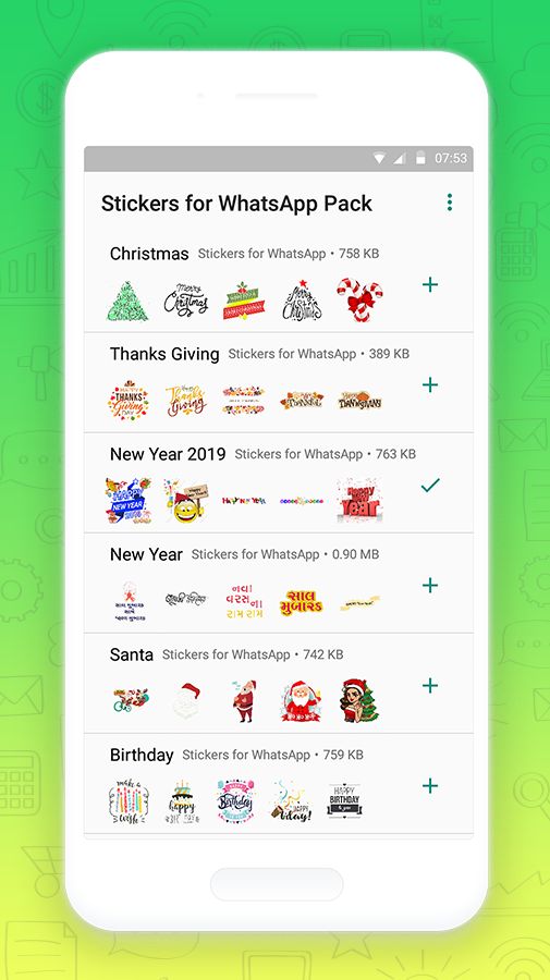 Stickers for WhatsApp: Collection of WAStickerApps gallery image