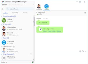 Output Messenger - LAN messenger download gallery image