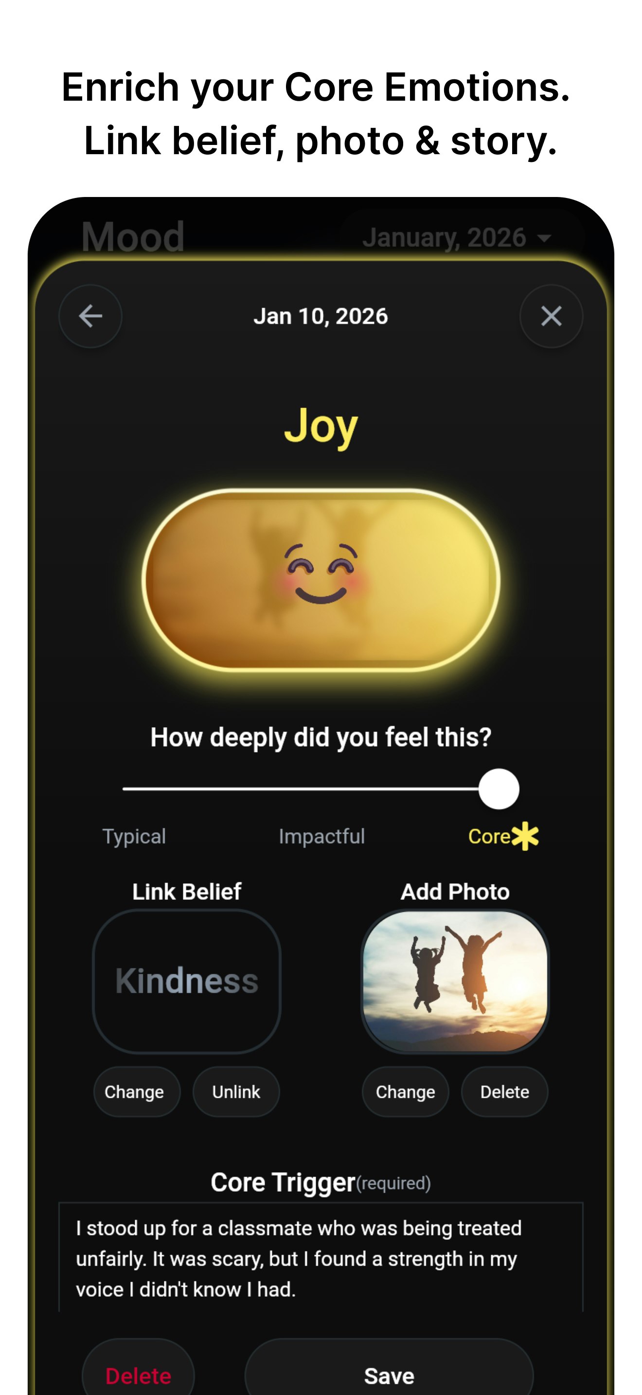 LetsFancy Joy: Track Mood & build belief gallery image